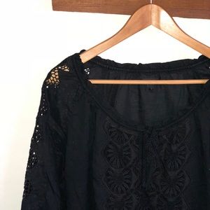 J Crew Embroidered Beach Coverup